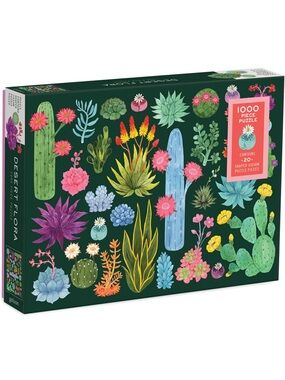 Desert Flora Jigsaw Puzzle - Colorful Illustration